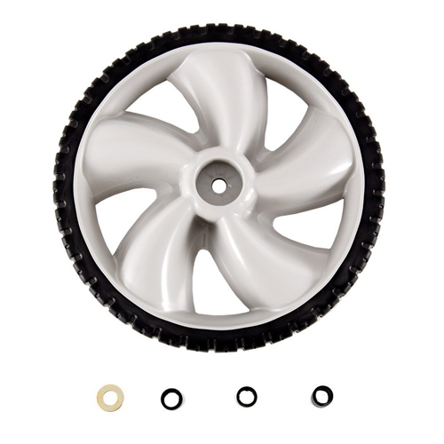 12-Inch Plastic Wheel for Walk-Behind Mowers