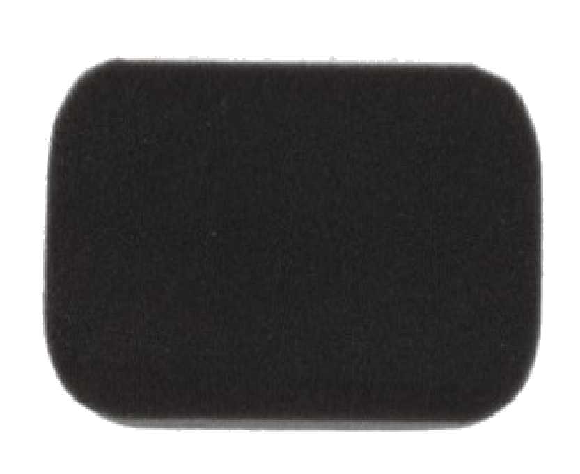 Air CLEANER ELEMENT 17211-ZB2-000 replaces:  Honda GX120 GX160 GX200  13.3*7.8*2.4cm (For generator,black)