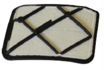 Air Filter 61200025BR replaces:  oleo mac 37/38/42/44